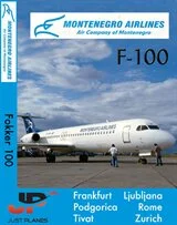 WAR : Montenegro Airlines Fk-100
