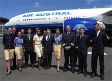 WAR : Air Austral 777-200 & 737-300/500