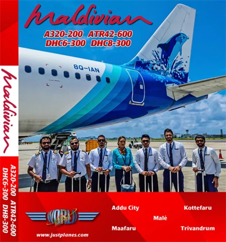 Maldivian A320, ATR, Dash 8 & Seaplane (DVD)