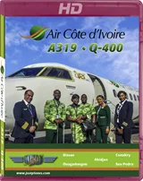 Air Cote D'Ivoire A319 & Q-400