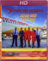 Surinam Airways A340-300 & 737-800