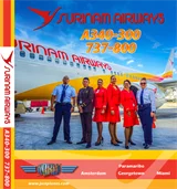 Surinam Airways A340-300 & 737-800 (DVD)