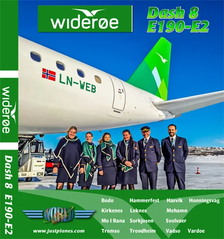 Wideroe E190-E2 & Dash 8 (DVD)