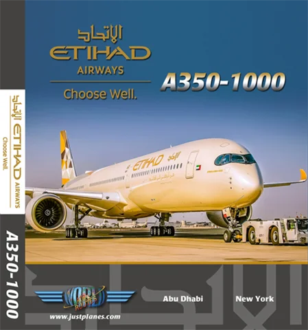Etihad Airways A350-1000 (DVD)