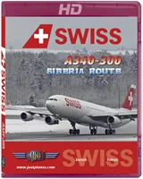 Swiss A340 "Siberia Route"