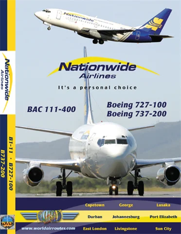 WAR : Nationwide 727-100, 737-200 & Bac 111