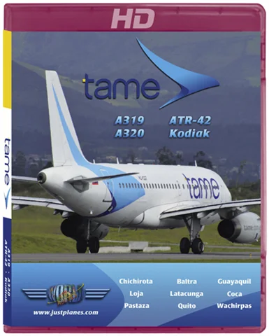 TAME Ecuador A320, E-190, ATR & Kodiak