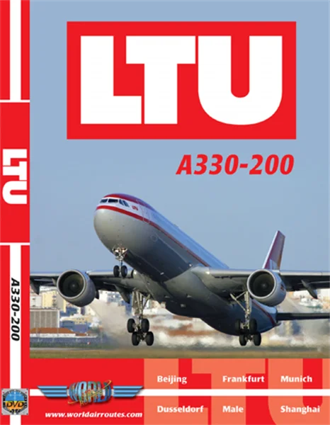 LTU International Airways Airbus A330 Safety Card Neu Selten Top