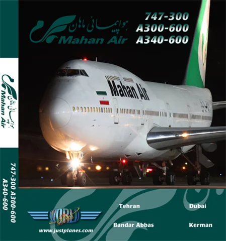 Mahan Air 747-300, A300 & A340-600 (DVD)