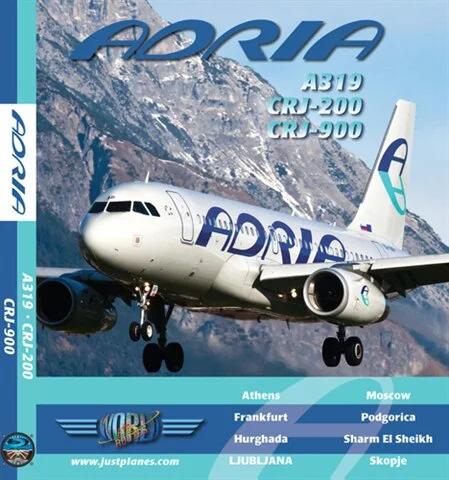 Adria Airways A319, CRJ-200 & CRJ-900 (DVD)