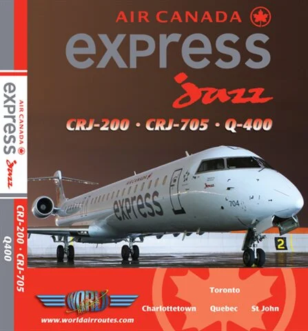 Air Canada Express by Jazz CRJ-705 & Q-400 (DVD)