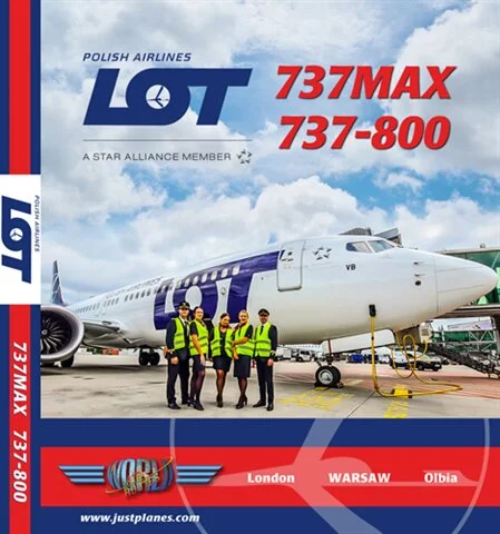 LOT POLISH 737MAX & 737-800 (DVD)