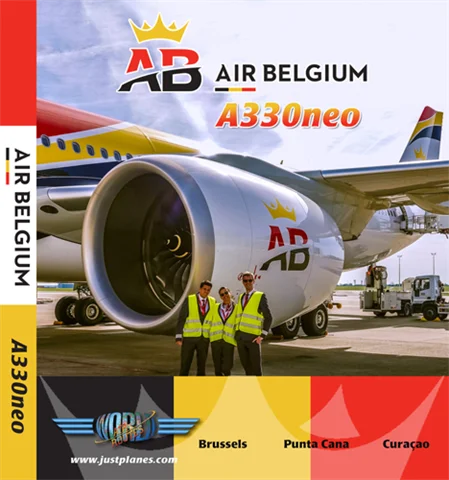 Air Belgium A330-900neo (DVD)
