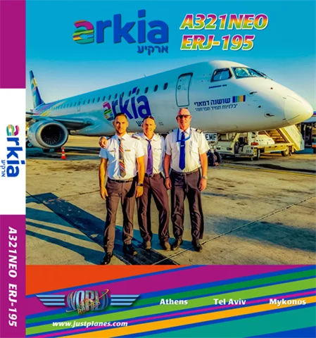 Arkia A321NEO & E-195 (DVD)