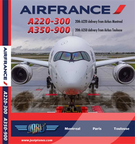 Air France A220 & A350 (DVD)