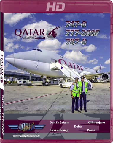 Qatar Airways 747-8, 777-200F & 787-8