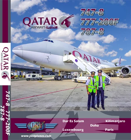 Qatar Airways 747-8, 777-200F & 787-8 (DVD)
