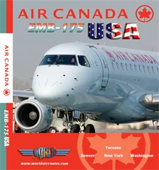 Air Canada EMB-175 USA (DVD)