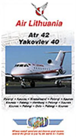 WAR : Air Lithuania Yak 40 & ATR-42